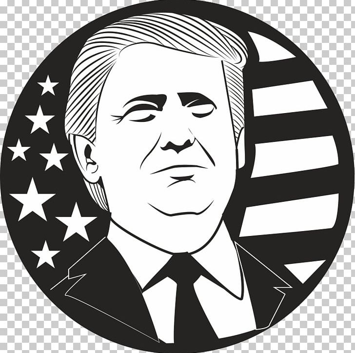 Donald Trump President Of The United States Crippled America PNG, Clipart, Art, Black And White, Celebrities, Circle, Donald Free PNG Download