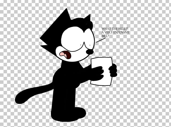 Felix The Cat Cartoon Desktop PNG, Clipart, Black, Black And White, Carnivoran, Cartoon, Cat Free PNG Download