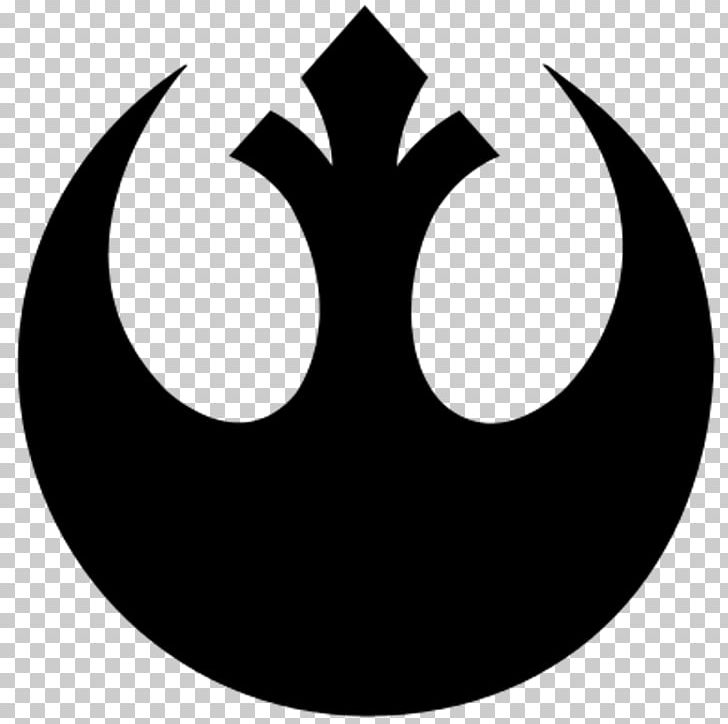 Leia Organa Rebel Alliance Han Solo Star Wars Senator Bail Organa PNG, Clipart, Awing, Black, Black And White, Circle, Crescent Free PNG Download