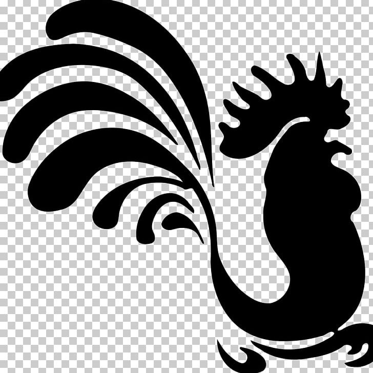 Rooster Chinese Zodiac Chinese Calendar Cochin Chicken PNG, Clipart, Artwork, Beak, Bird, Black And White, Chicken Free PNG Download