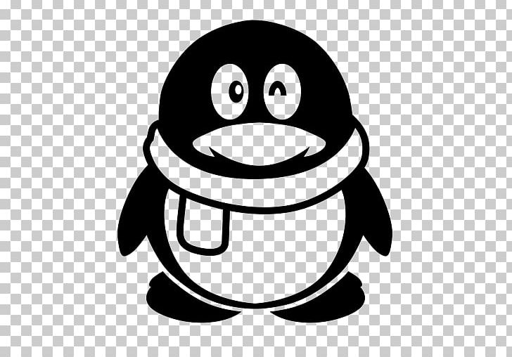 Tencent QQ Computer Icons WeChat PNG, Clipart, Beak, Bird, Black And White, Computer Icons, Email Free PNG Download