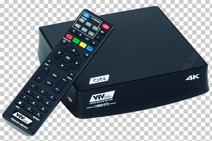 VTVCab Set-top Box 4K Resolution High-definition Television PNG, Clipart, 1080p, Display Resolution, Electronic Device, Electronic Instrument, Electronics Free PNG Download