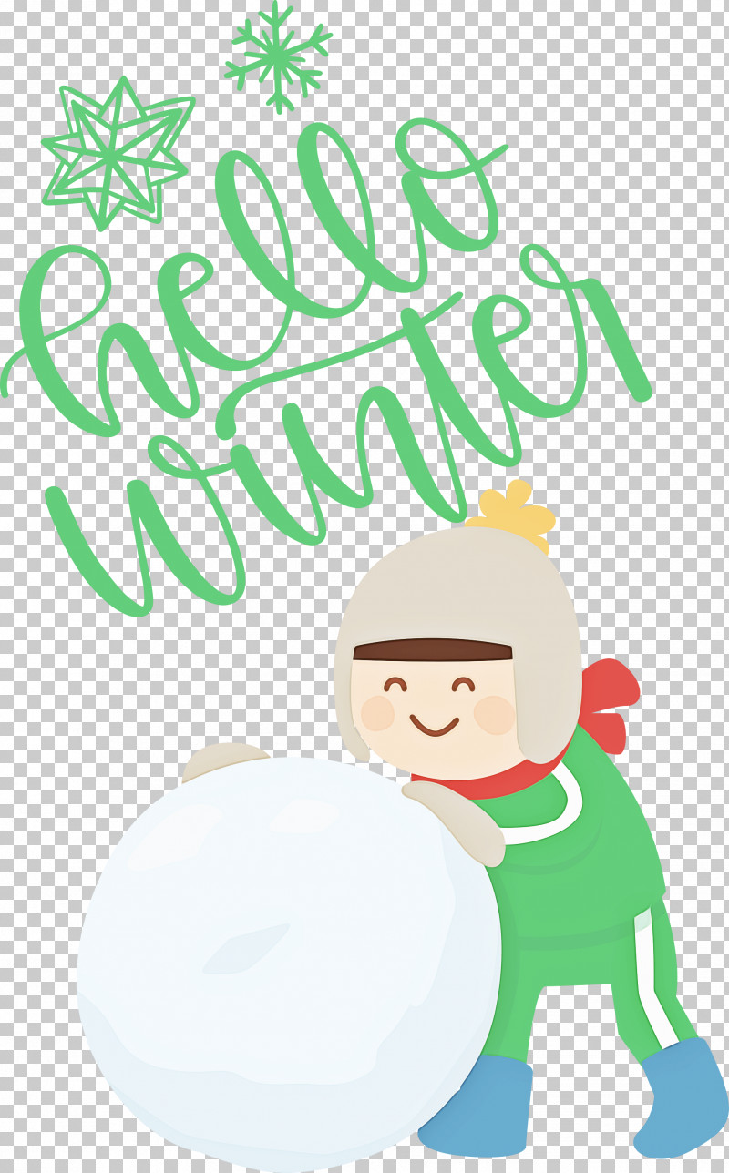 Hello Winter Welcome Winter Winter PNG, Clipart, Behavior, Cartoon, Character, Christmas Day, Christmas Ornament Free PNG Download