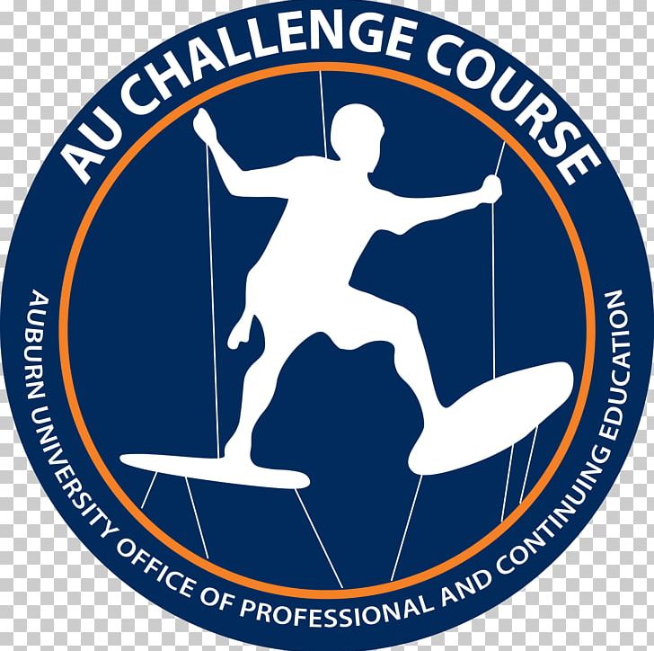 Auburn University Challenge Course Logo Organization Brand Emblem PNG, Clipart, Area, Auburn, Blue, Brand, Continuing Education Free PNG Download