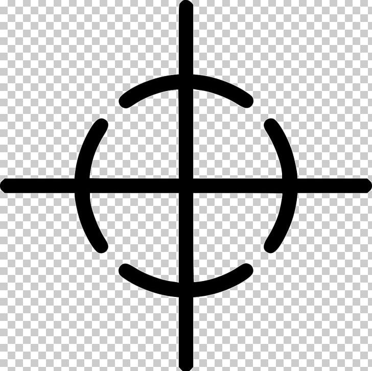 Reticle Computer Icons Png Clipart Angle Black And White
