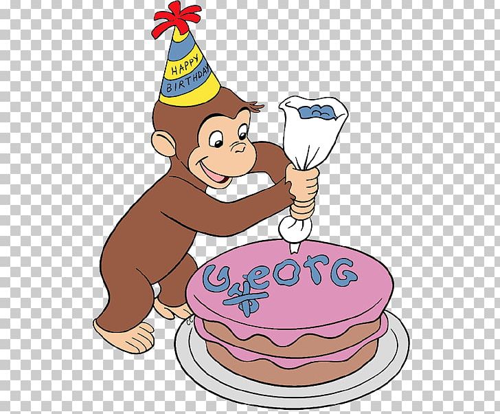Birthday Cake Curious George Party Cake Decorating PNG, Clipart, Birthday Cake, Cake Decorating, Curious George, Party Free PNG Download
