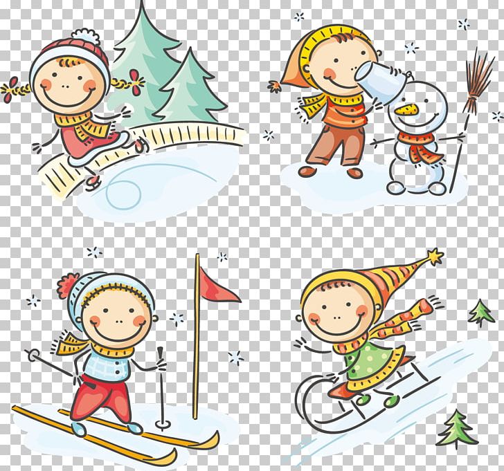Winter Cartoon PNG, Clipart, Apres Ski, Area, Art, Child, Fictional Character Free PNG Download