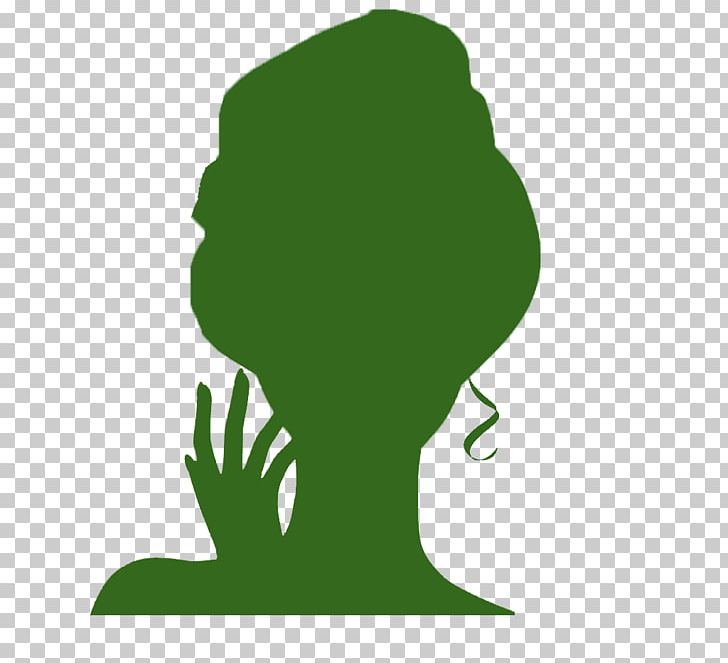 Silhouette Green Drawing Woman PNG, Clipart, Background Green, Black, Black And White, Decoration, Drawing Free PNG Download