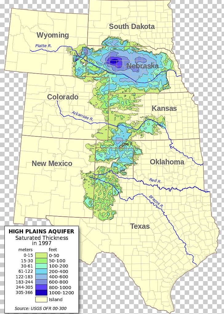 Ogallala Aquifer Water Table Groundwater PNG, Clipart, Area, Atlas, Ecoregion, Fresh Water, Groundwater Free PNG Download