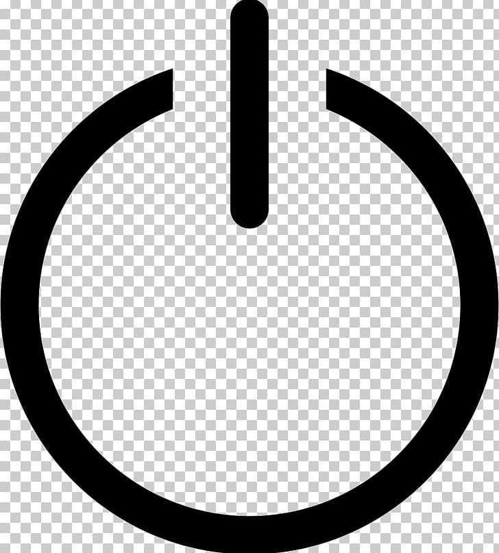 Power Symbol Computer Icons PNG, Clipart, Area, Black And White, Circle, Computer Icons, Electrical Switches Free PNG Download