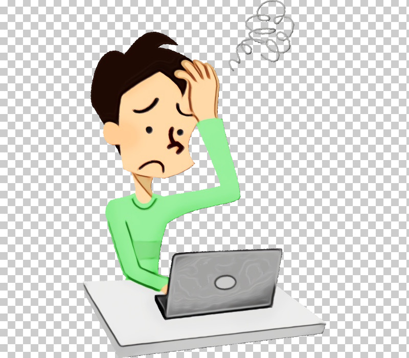 Cartoon Technology Gesture Job Business PNG, Clipart, Business, Cartoon, Gesture, Job, Paint Free PNG Download