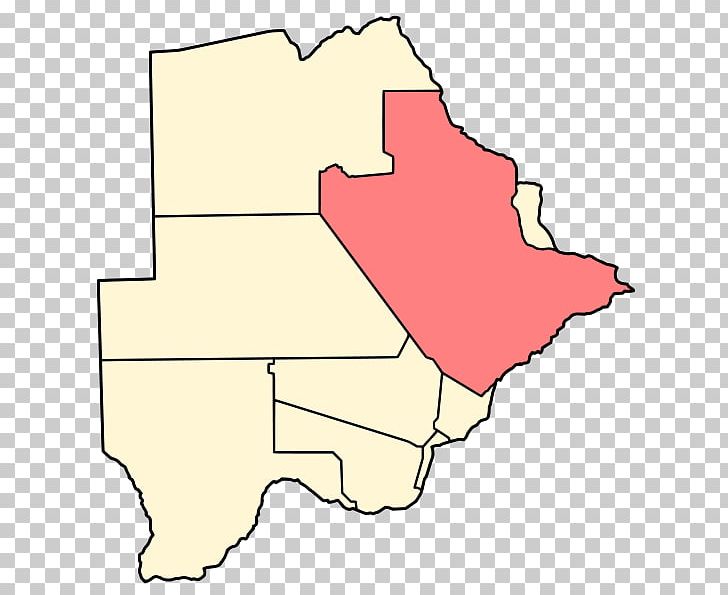 Central District Blank Map Geography Of Botswana Wikipedia PNG, Clipart, Angle, Area, Blank Map, Botswana, Central Free PNG Download