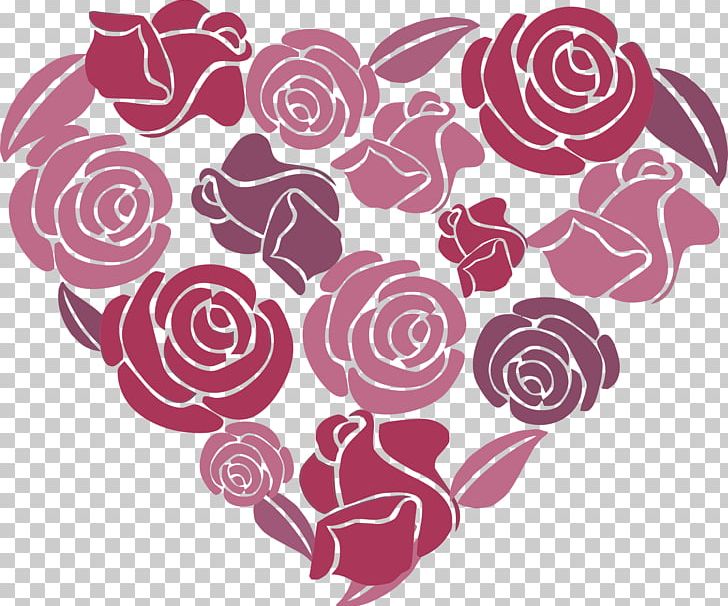 Rose Heart PNG, Clipart, Circle, Computer Icons, Cut Flowers, Drawing, Flora Free PNG Download