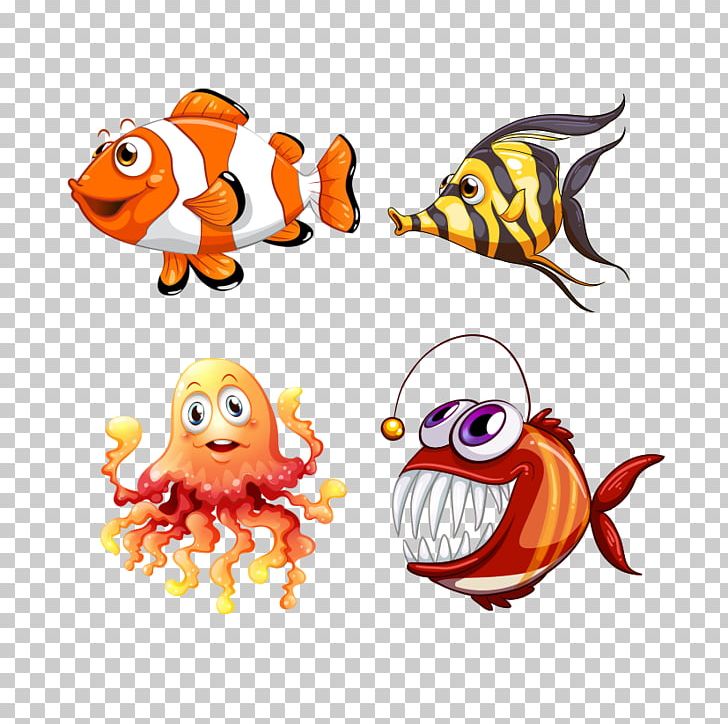 Fish Cartoon PNG, Clipart, Animal, Animals, Art, Beak, Cartoon Fish Free PNG Download
