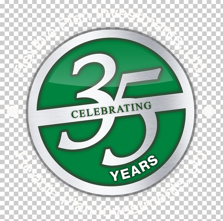 Flexible Plan Investments Ltd Logo Brand Emblem PNG, Clipart, Anniversary, August 25, Brand, Emblem, Green Free PNG Download