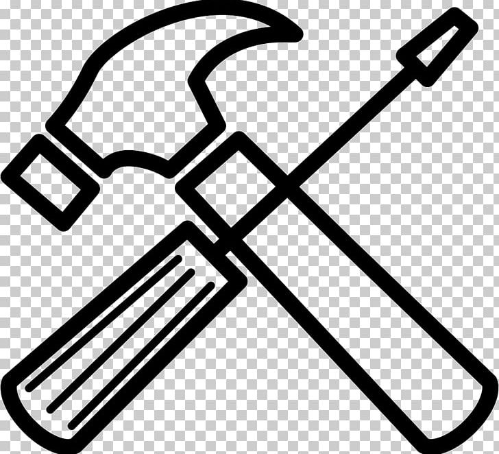 Hammer Encapsulated PostScript PNG, Clipart, Angle, Black, Black And White, Computer Icons, Cross Free PNG Download