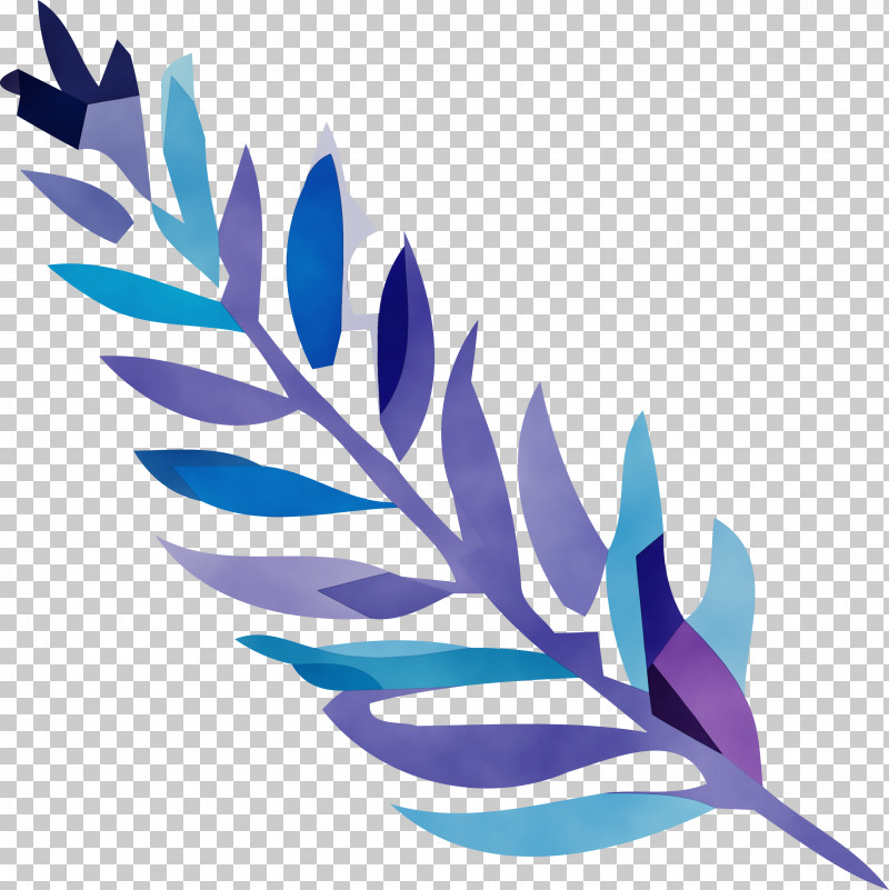 Feather PNG, Clipart, Branching, Cobalt, Cobalt Blue, Feather, Flower Free PNG Download