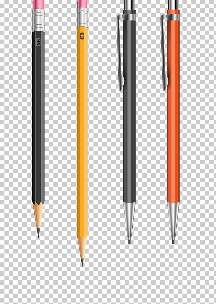 Mechanical Pencil Ballpoint Pen Illustration PNG, Clipart, Angle, Color, Colored Pencil, Color Pencil, Color Powder Free PNG Download