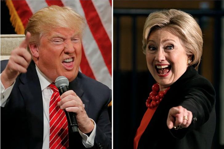 Hillary Clinton Donald Trump United States US Presidential Election 2016 Trump Vs. Clinton PNG, Clipart, Bill Clinton, Candidate, Celebrities, Democratic Party, Donald Trump Free PNG Download