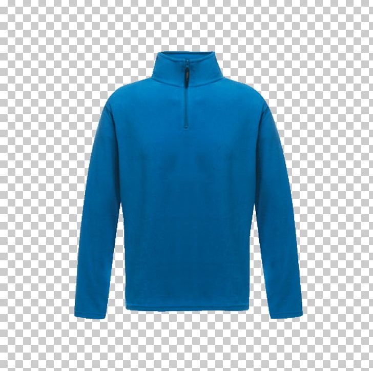 Polar Fleece Neck PNG, Clipart, Active Shirt, Azure, Blue, Cobalt Blue, Electric Blue Free PNG Download