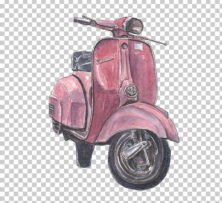 Watercolor Painting Drawing Illustration PNG, Clipart, Automotive Design, Cars, Cartoon Motorcycle, Electric, Illustrator Free PNG Download