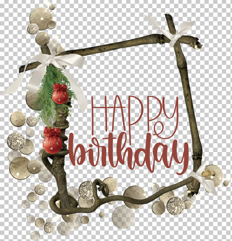 Birthday Happy Birthday PNG, Clipart, Birthday, Christmas And Holiday Season, Christmas Day, Christmas Decoration, Christmas Gift Free PNG Download