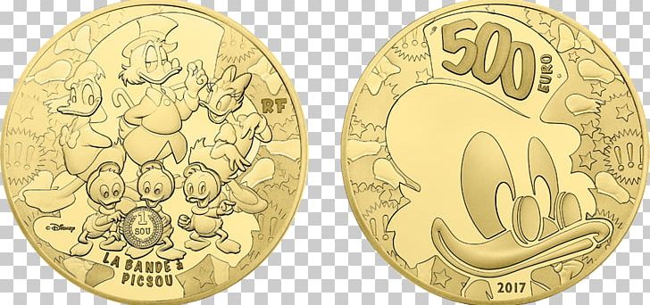 Gold Coin Scrooge McDuck Monnaie De Paris Gold Coin PNG, Clipart, 1 Euro Coin, Coin, Commemorative Coin, Currency, Ducktales Free PNG Download