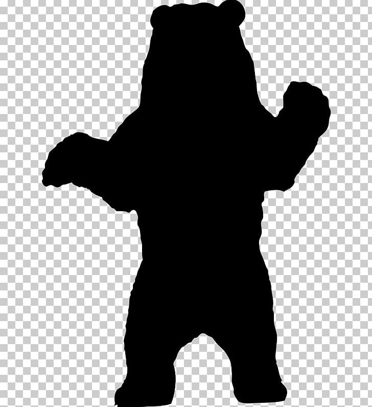 Polar Bear American Black Bear Grizzly Bear Silhouette PNG, Clipart, Alaska Peninsula Brown Bear, American Black Bear, Animals, Bear, Black Free PNG Download
