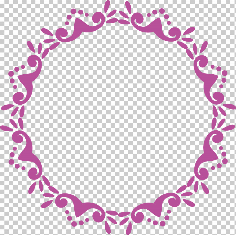 Floral Frame Flower Frame Monogram Frame PNG, Clipart, Circle, Floral Frame, Flower Frame, Magenta, Monogram Frame Free PNG Download