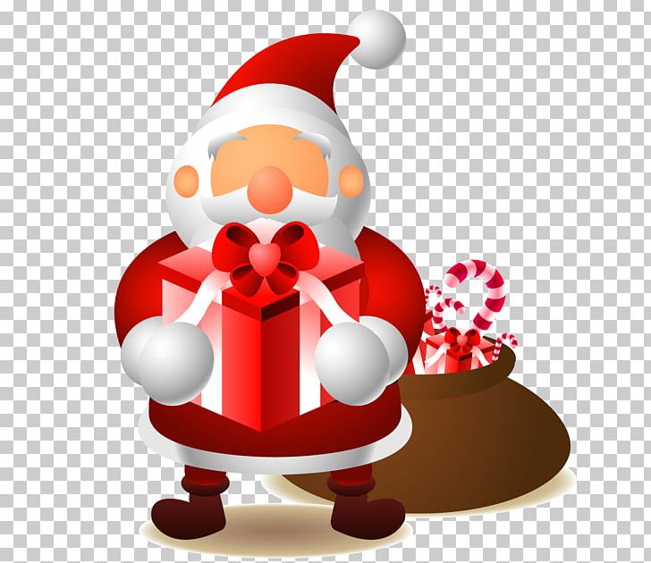 Santa Claus Cartoon Christmas Illustration PNG, Clipart, Art, Box, Box Vector, Cartoon, Christmas Decoration Free PNG Download