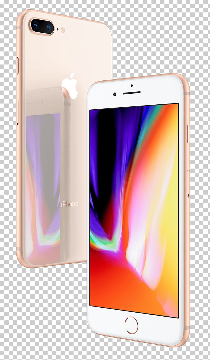 Apple IPhone 8 Plus Smartphone Gold PNG, Clipart, Apple, Apple Iphone 8 Plus, Communication Device, Electronic Device, Fruit Nut Free PNG Download