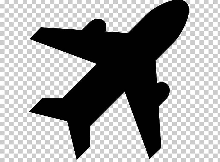 Airplane Computer Icons Icon Design Airport PNG, Clipart, Aircraft, Airplane, Airport, Angle, Black And White Free PNG Download