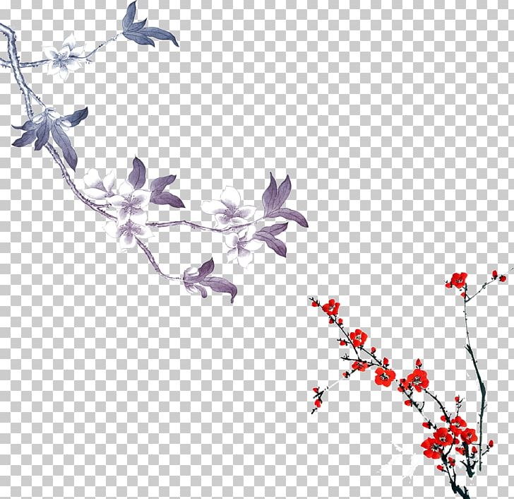 Ink Wash Painting Chinese Painting PNG, Clipart, Antiquity, Art, Bird, Bloom, Branch Free PNG Download