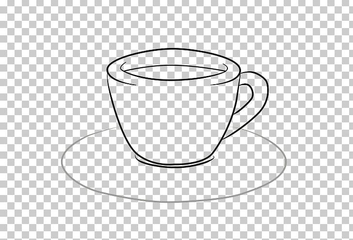 Tableware Saucer Mug Coffee Cup PNG, Clipart, Artwork, Black And White, Circle, Coffee Cup, Cup Free PNG Download