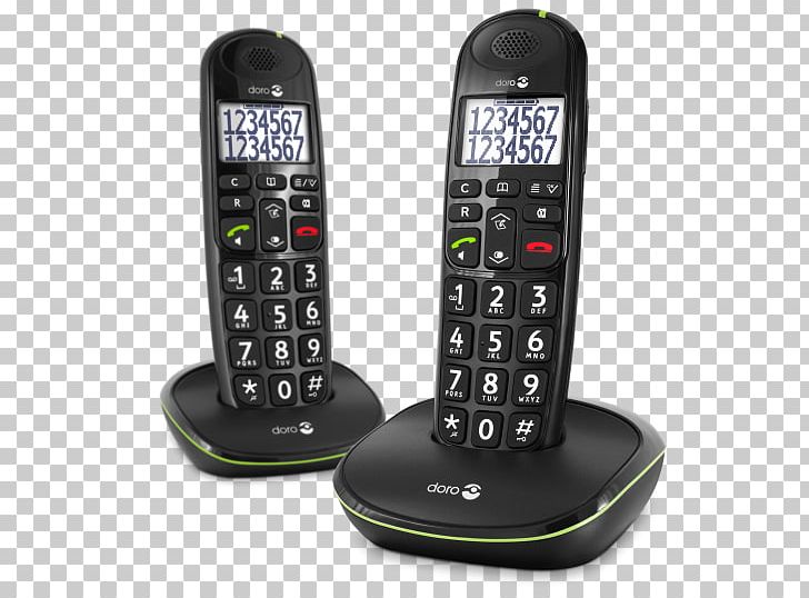 Cordless Telephone Doro PhoneEasy 100w Digital Enhanced Cordless Telecommunications PNG, Clipart, Answering Machine, Answering Machines, Caller Id, Cellular Network, Electronic Device Free PNG Download