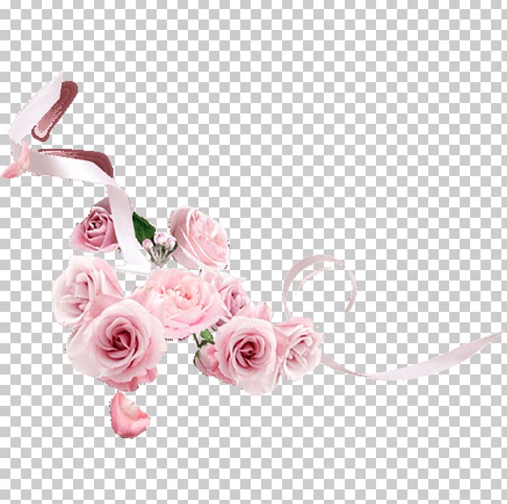 Garden Roses Ribbon Pink PNG, Clipart, Cut Flowers, Decoration, Download, Floral Design, Floristry Free PNG Download