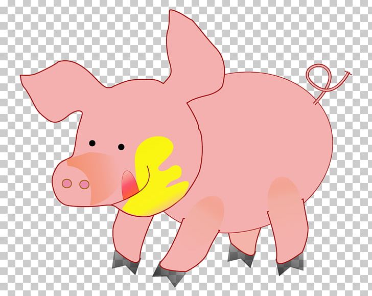 Domestic Pig PNG, Clipart, Animals, Art, Cartoon, Free Content, Happy Anniversary Free PNG Download
