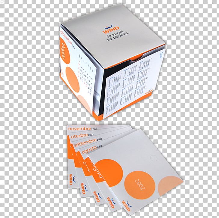 Orange S.A. Cube Calendar Box WIND PNG, Clipart, Box, Calendar, Cube, Industrial Design, Miscellaneous Free PNG Download