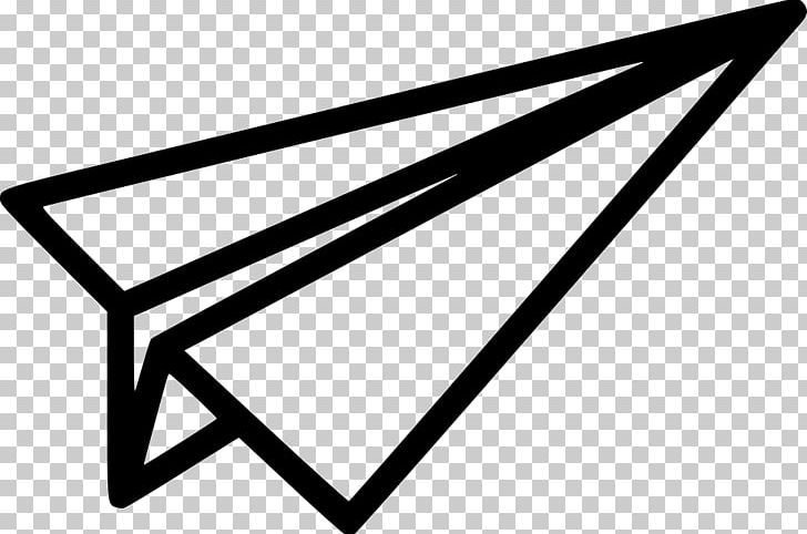 Paper Plane Computer Icons Transport PNG, Clipart, Airplane, Angle, Badge, Black, Black And White Free PNG Download