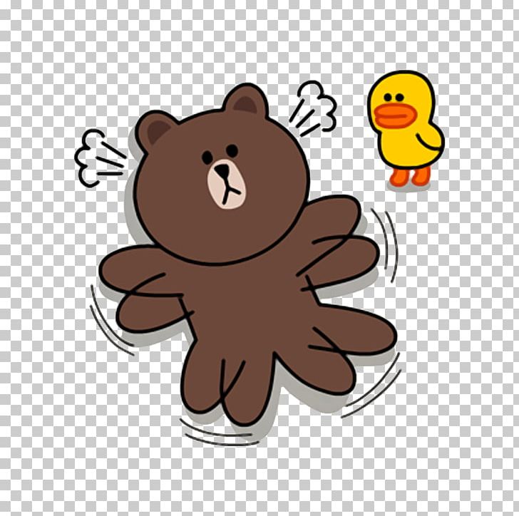 Sticker Anyang 1st Street LINE Campsite UD Town Udon Thani PNG, Clipart, Bear, Business, Campsite, Carnivoran, Creative Web Design Free PNG Download