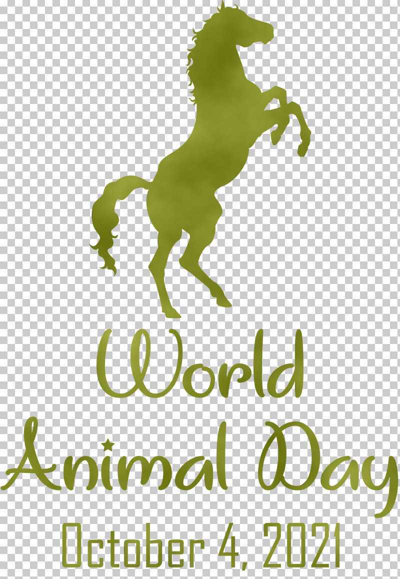 Mustang Logo Green Livestock Line PNG, Clipart, Animal Day, Green, Horse, Line, Livestock Free PNG Download