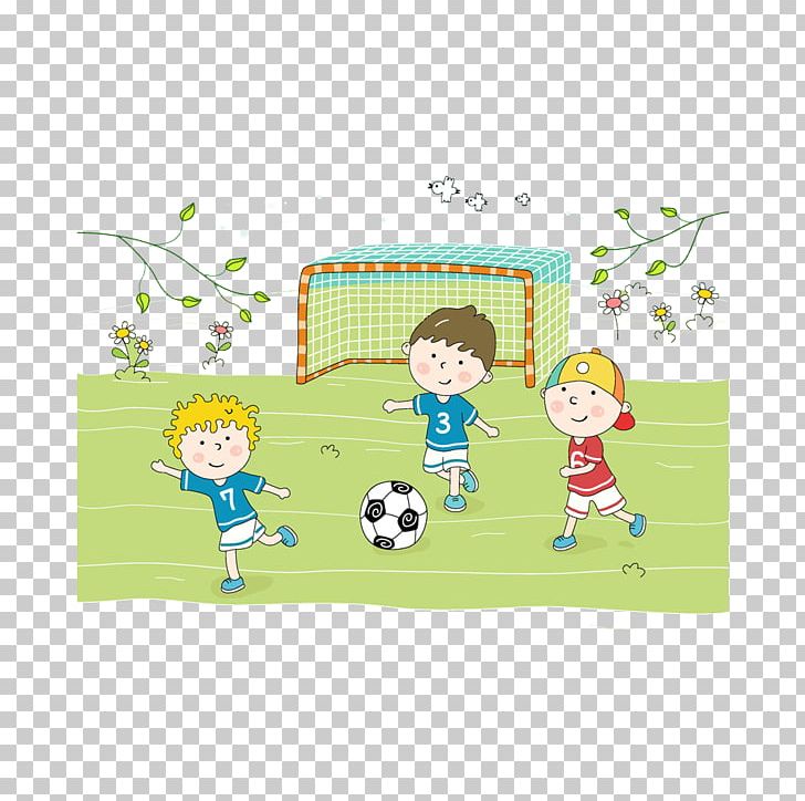 Child Football Cartoon Sport PNG, Clipart, Animation, Area, Art, Ball, Boy Free PNG Download