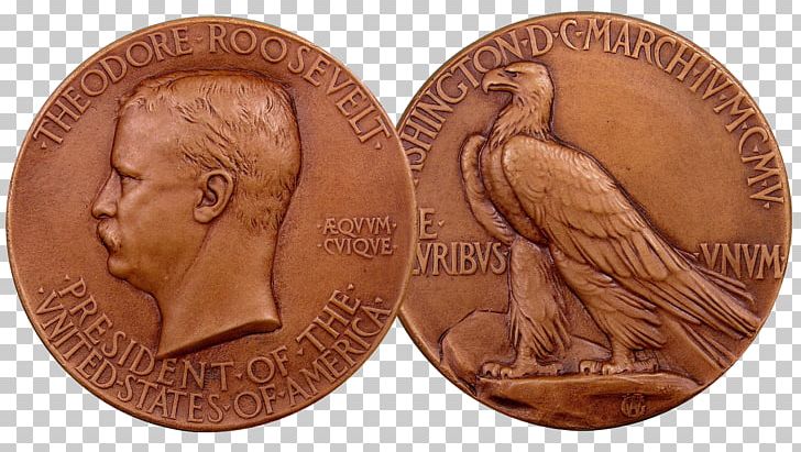 United States Presidential Inauguration Theodore Roosevelt Inaugural National Historic Site Presidential Inaugural Medals Coin PNG, Clipart, Augustus Saintgaudens, Bronze Medal, Coin, Commemorative Plaque, Copper Free PNG Download