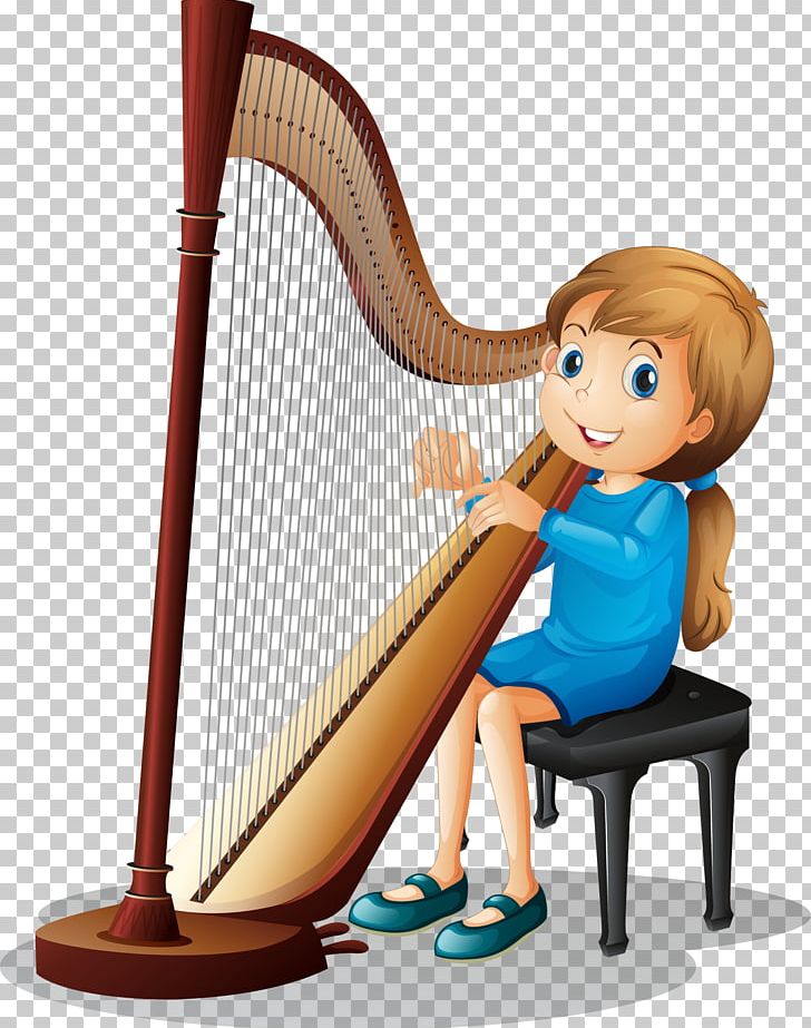 Harp PNG, Clipart, Child, Clarsach, Drawing, Girl, Hand Free PNG Download