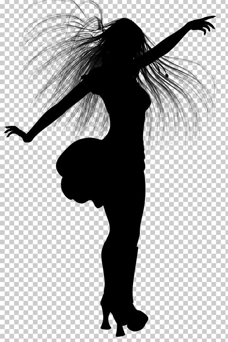 Silhouette Hair Photography PNG, Clipart, Animals, Arm, Art, Black And White, Dancer Free PNG Download