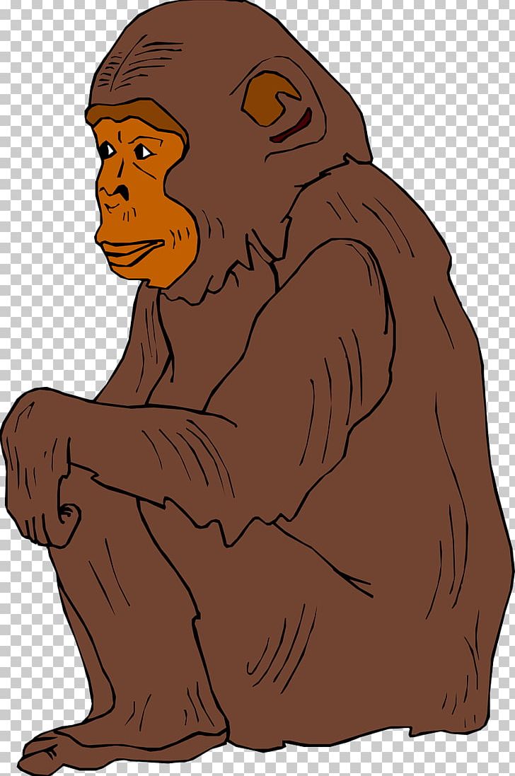 Chimpanzee Ape PNG, Clipart, Animal, Animals, Ape, Bro, Brown Free PNG Download
