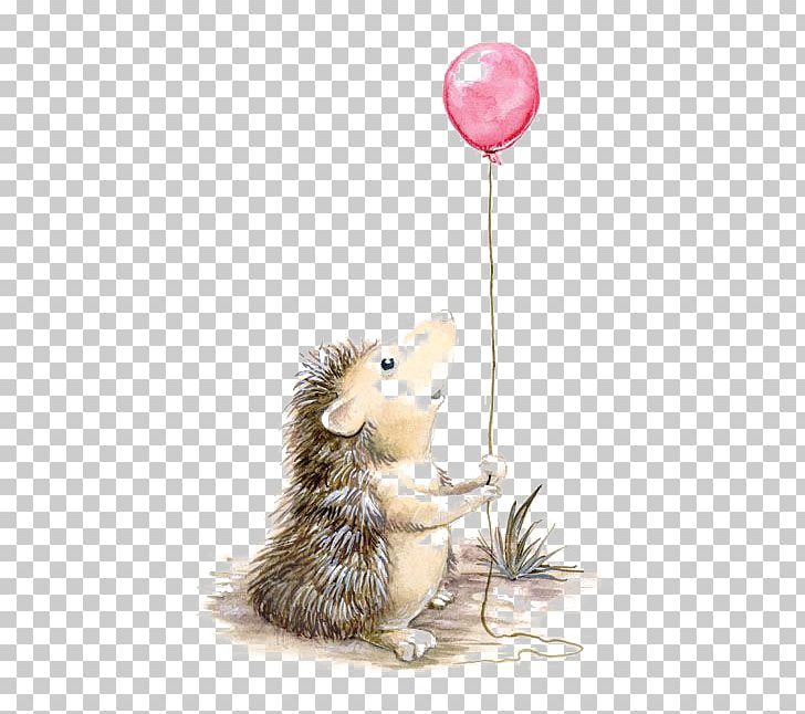 Hedgehog Seventh Bride Drawing Watercolor Painting Illustration PNG, Clipart, Animal, Animals, Art, Artist, Balloon Free PNG Download