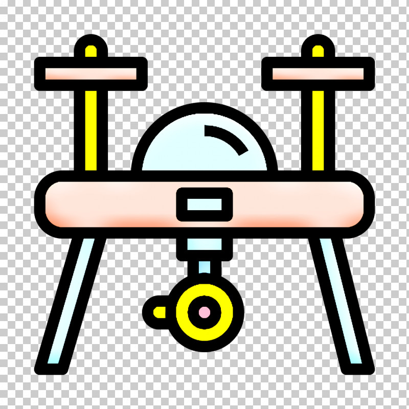 Drone Icon Photography Icon PNG, Clipart, Drone Icon, Line, Photography Icon, Yellow Free PNG Download