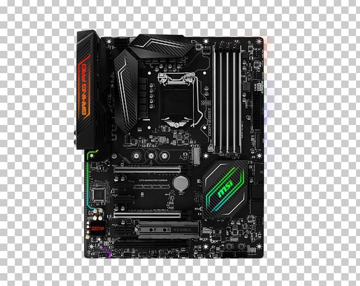Intel LGA 1151 Motherboard MSI Z270 GAMING PRO CARBON CPU Socket PNG, Clipart, Central Processing Unit, Computer Hardware, Electronic Device, Electronics, Electronics Accessory Free PNG Download