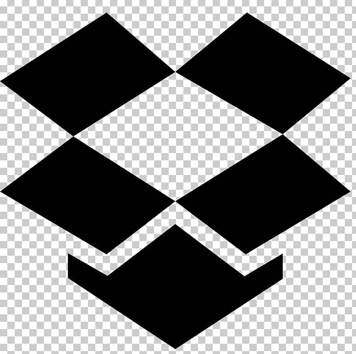 Computer Icons Dropbox PNG, Clipart, Angle, Area, Black, Black And White, Blog Free PNG Download